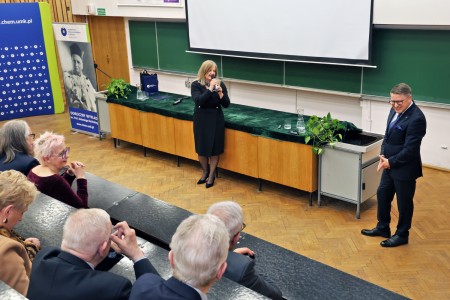 Wykład im. Antoniego Basińskiego [fot. Andrzej Romański]