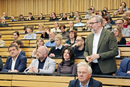 Wykład im. Antoniego Basińskiego [fot. Andrzej Romański]