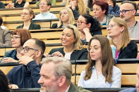 Wykład im. Antoniego Basińskiego [fot. Andrzej Romański]