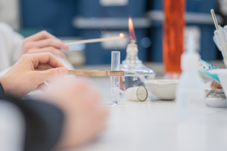Warsztaty na Wydziale Chemii UMK [fot. Krzysztof Fabisiak]