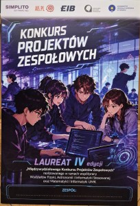 Kadry z konkursu odbywającego się w Audytorium Aleksandra Jabłońskiego na Wydziale FAiIS. Kliknij, aby powiększyć zdjęcie.