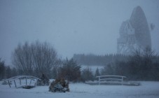 2014.01.21 Zima zagościła w Centrum Astronomii 