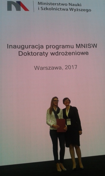 Mgr inż. Monika Momot rozpoczęła studia doktoranckie 