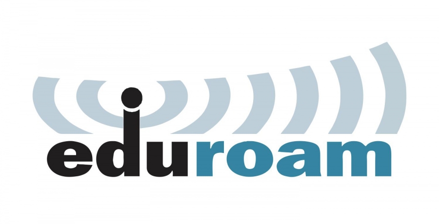 na grafice logo sieci eduroam