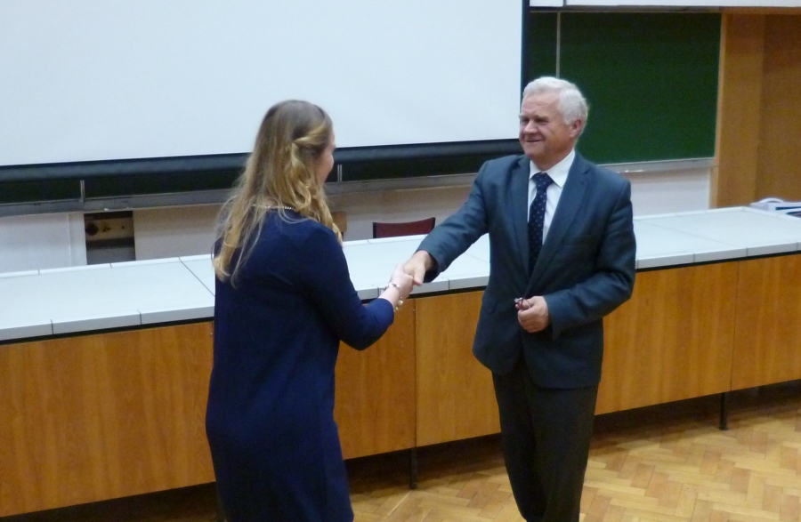 Mgr Anna Łaszewska uzyskała stopień doktora nauk chemicznych w dyscyplinie chemia 