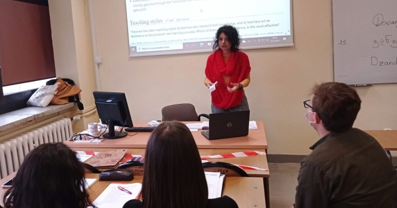 obrazek wiadomości: A visit from our partner university in Georgia: Ilia State University in Tbilisi