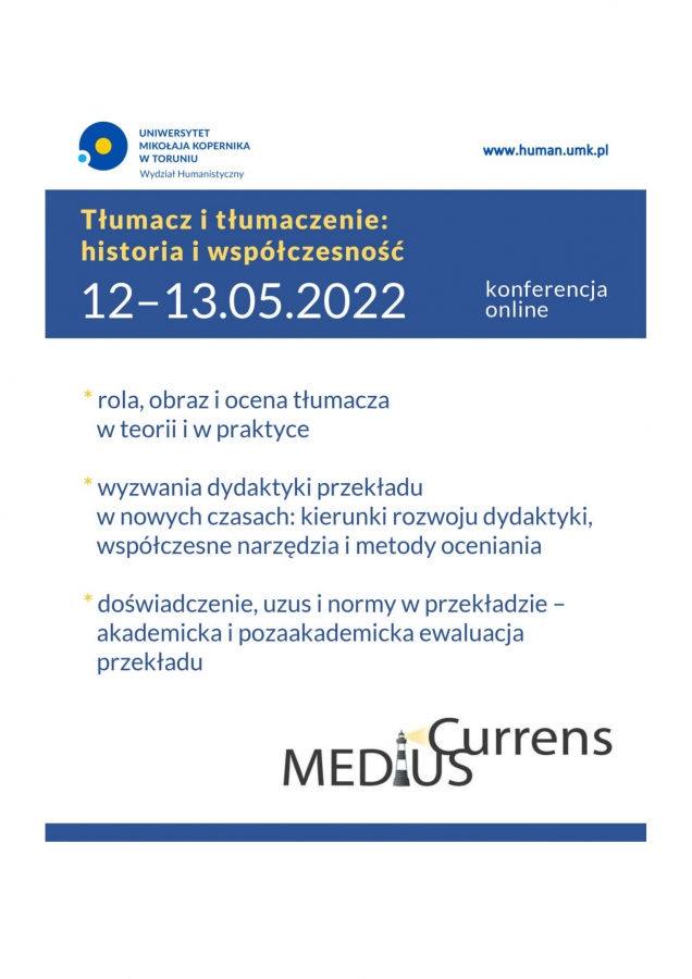 Zaproszenie na konferencję: Medius Currens VII 
