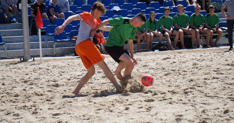 obrazek wiadomości: Beach Soccer dla licealistów