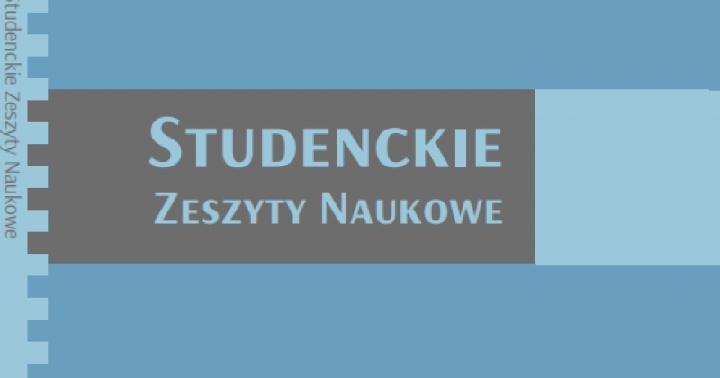 obrazek wiadomości: Nabór tekstów do Studenckich Zeszytów Naukowych WPiA UMK w Toruniu
