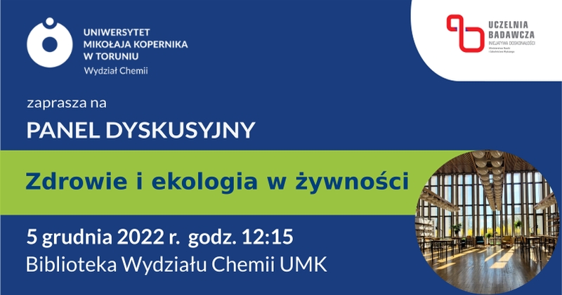 Panel dyskusyjny - zdrowie i ekologia w żywności.