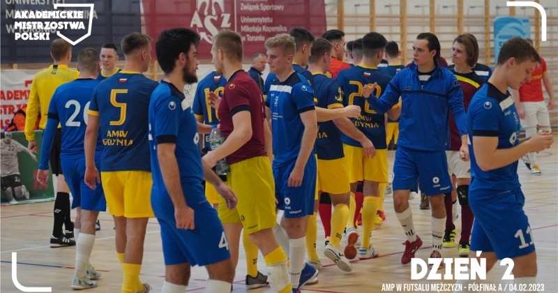 obrazek wiadomości: AMP 2023 futsal mężczyzn półfinał A