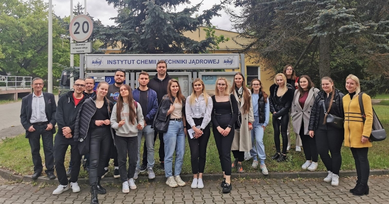 Studenci Biotechnologii medycznej z wizytą w ICHTJ