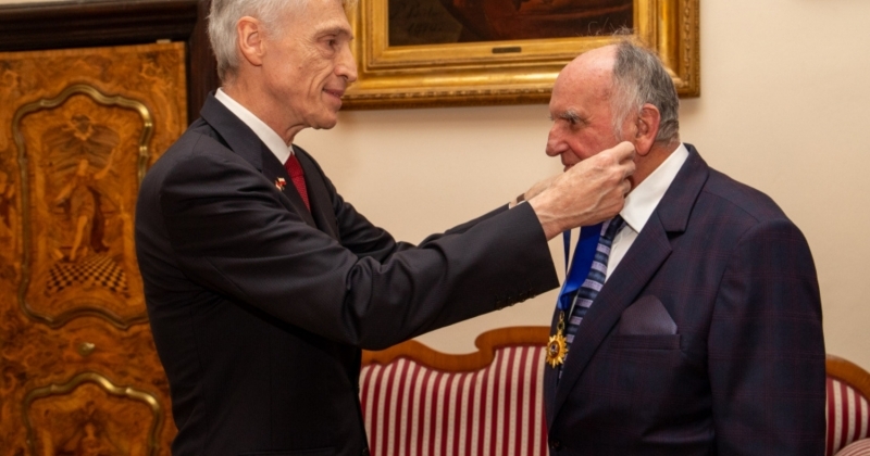 Dr. Stanislaw Rakowicz has served as Peru's honorary consul for 25 years