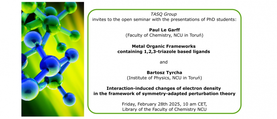 Open seminar TASQ poster