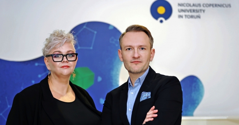 dr Natalia Pamuła i dr Przemysław Krysiński