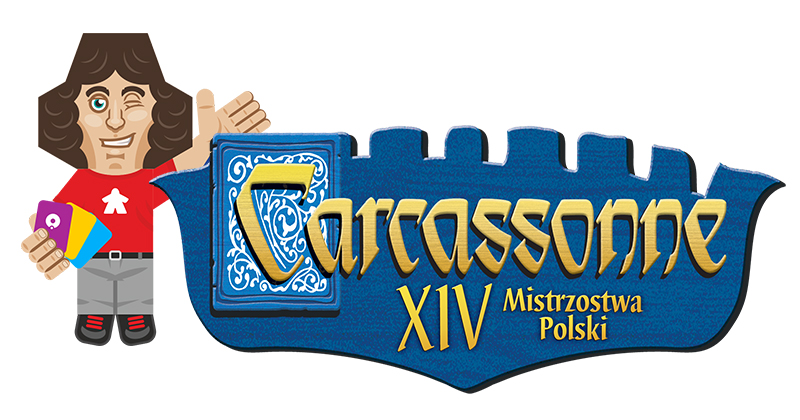na grafice napis: Carcassonne XIV Mistrzostwa Polski