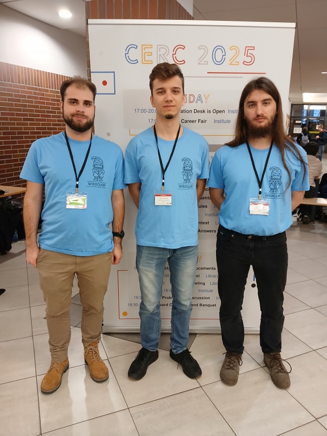 Drużyna WMiI na zawodach we Wrocławiu.