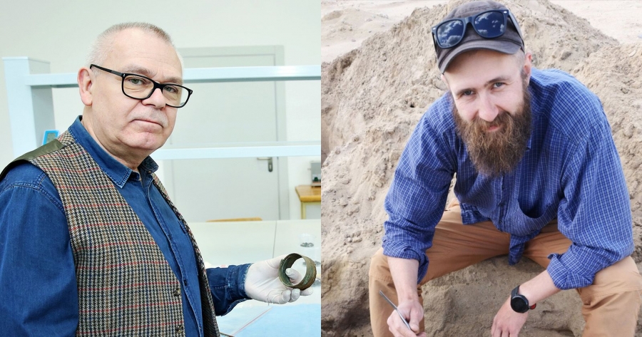 Dwa zdjęcia portretowe kierowników projektu, o którym mowa w tym tekście