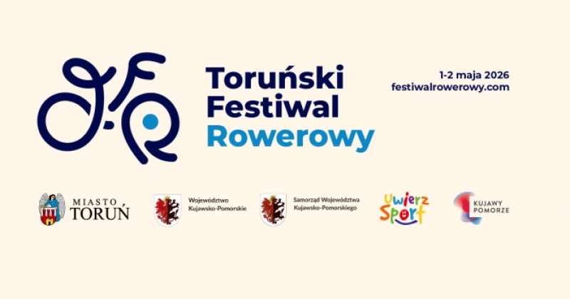 Kolorowe logo organizatora oraz sponsorów/współorganizatorów na jasnym tle. W prawym górnym rogu widoczna data oraz adres strony www.