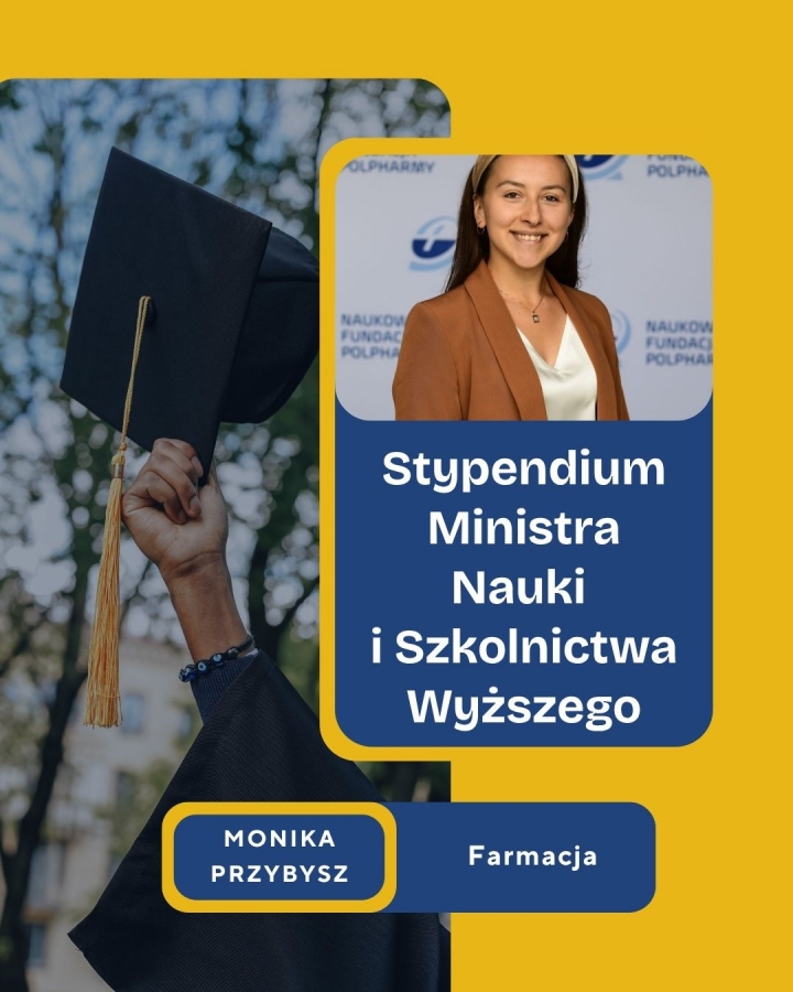 Pani Monika Przybysz wyróżniona Stypendium Ministra