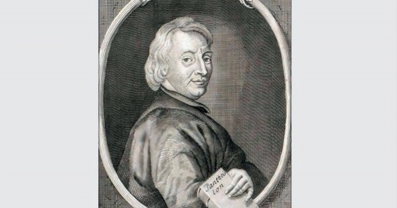 Okładka książki Chrześcijaństwo bez tajemnic wydanej przez Wydawnictwo Naukowe UMK. Dominują stonowane szare barwy W centralnym miejscu portret John Toland, poniżej tytuł. w kolorze czarnym