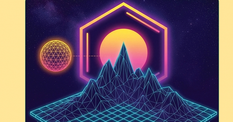 Okładka czasopisma JCTC (Journal of Chemical Theory and Computation) z 14 kwietnia 2026 r. Przedstawia futurystyczną, neonową grafikę w stylu synthwave z siatką 3D, górskim wykresem oraz napisami ?EXCHANGE LMF? i ?CORRELATION LMF?.