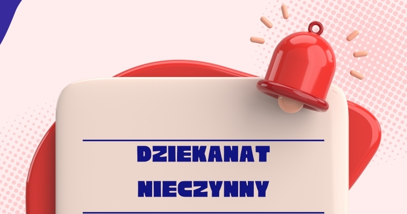 Dziekanat nieczynny_dzwonek