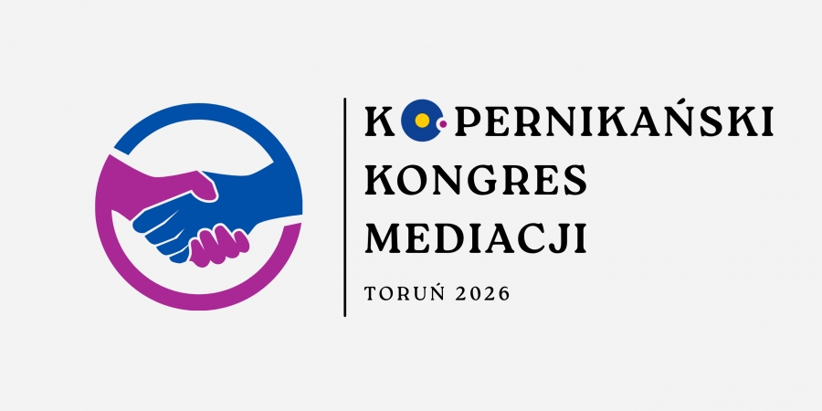 grafika prezentująca logo Kopernikańskiego Kongresu Mediacji