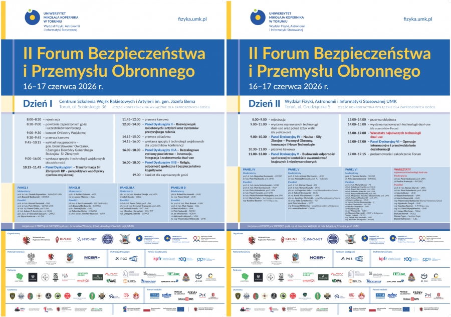 Plan konferencji