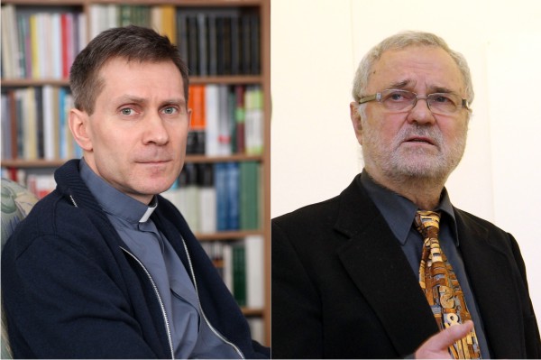 Od lewej: prof. Pikor i prof. Michorzewski.