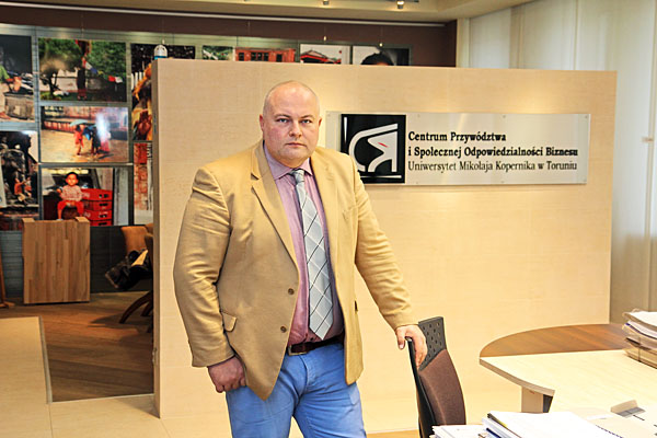 Dyrektor Centrum prof. Robert Karaszewski [fot. Andrzej Romański]