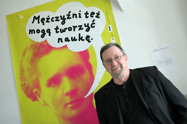Dr hab. Tomasz F. de Rosset, prof. UMK z Wydziału Sztuk Pięknych, kierownik największego z grantów przyznanych przez MNiSW [fot. Andrzej Romański]