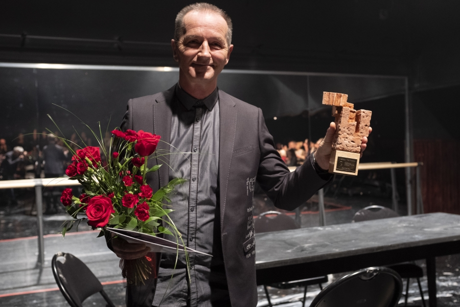 Michał Marek Ubysz, laureat Nagrody Teatralnej UMK [fot. Nadesłane]