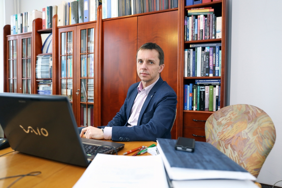 Prof. dr hab. Tomasz Grzybowski [fot. Andrzej Romański]
