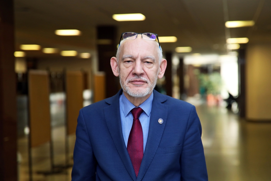Rektor UMK prof. dr hab. Andrzej Sokala [fot. Andrzej Romański]